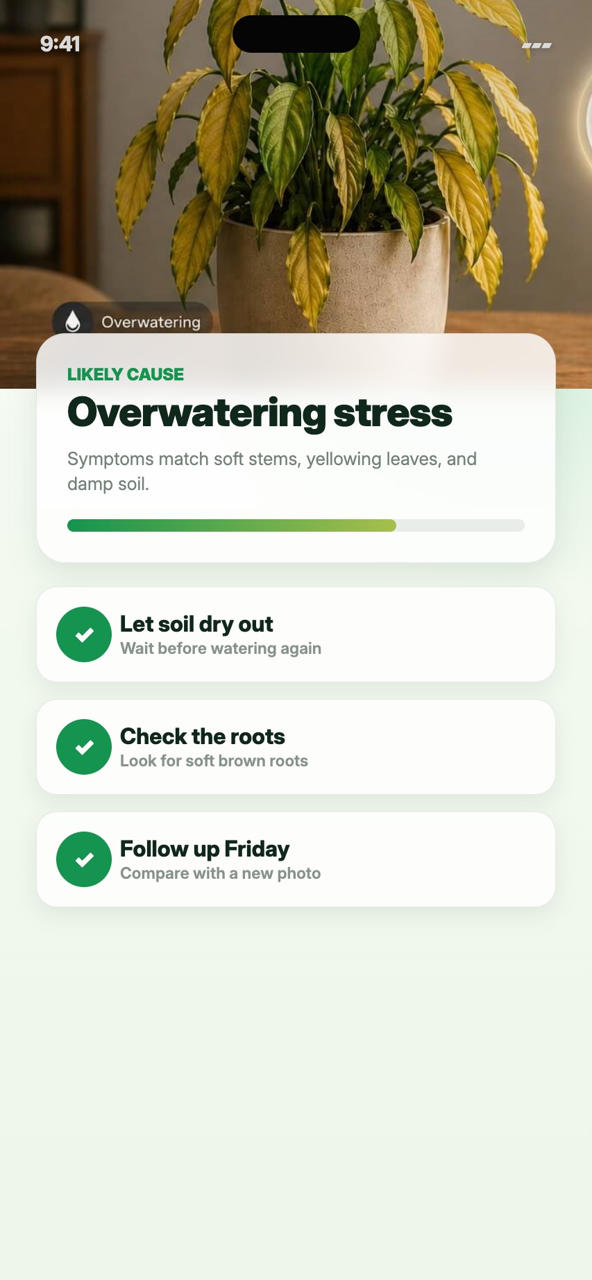 Plant Doctor screen